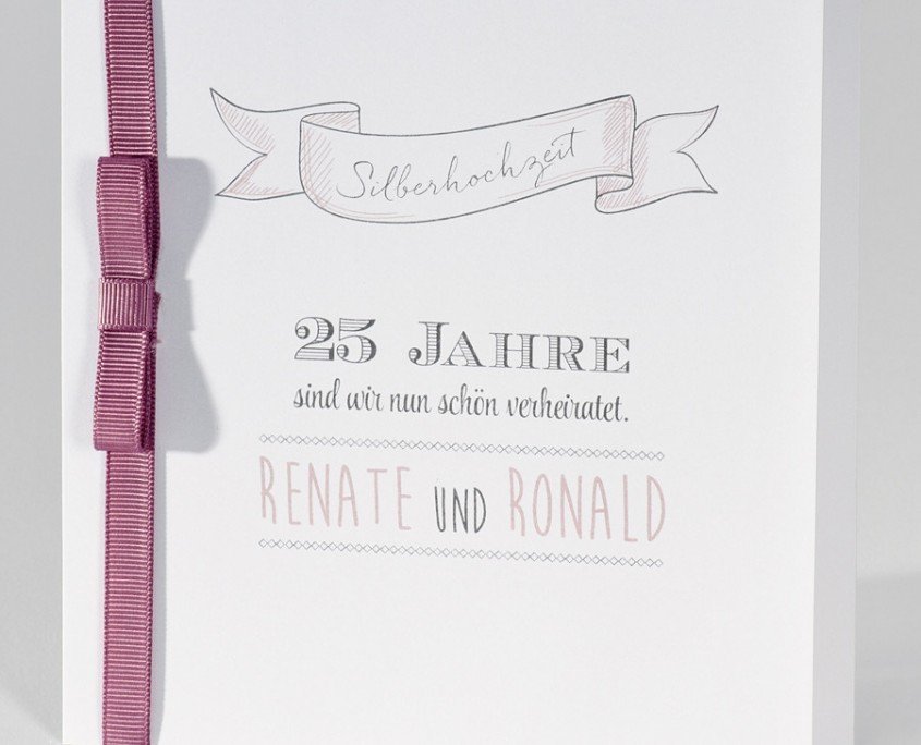 elegante Einladungskarte für verschiedene Festlichkeiten, Hochzeitskarten wir haben geheiratet