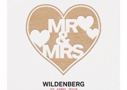 idyllische Hochzeitskarte, ausdrucksstarkes Design, Hochzeitspapeterie rustikal