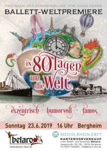 Weltpremiere in 80 Tagen um die Welt Ballett