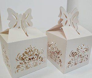 Geschenkbox Hochzeit Ornamente