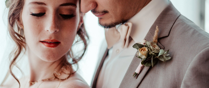 Hochzeit Brautpaar Elegant