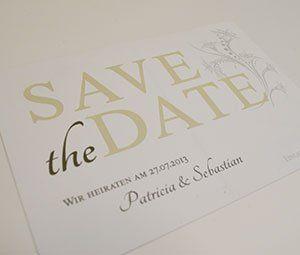 Save the Date Karte