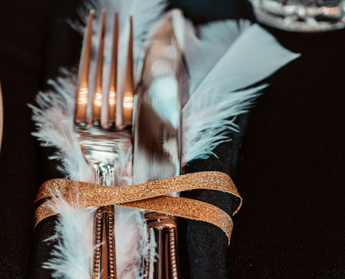 knotenzeremonie art deco hochzeit