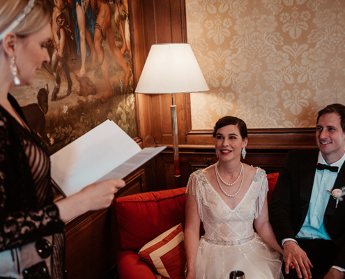 traurednerin art deco hochzeit