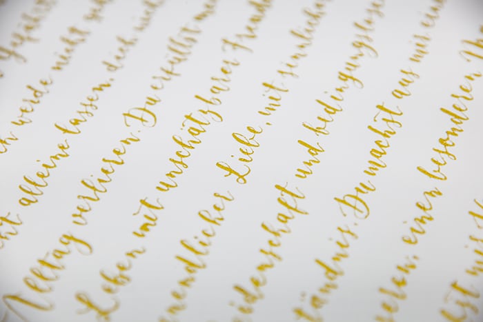 hochzeit liebe kalligraphie